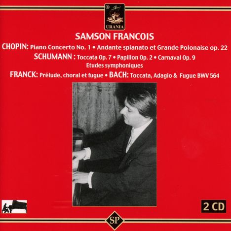 Samson Francois,Klavier, 2 CDs