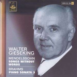 Walter Gieseking,Klavier, CD