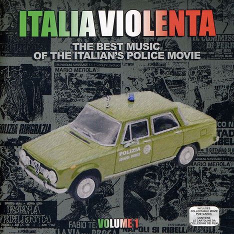 Filmmusik: Italia Violenta Volume 1-Best Music Of Italians Police Movie, CD