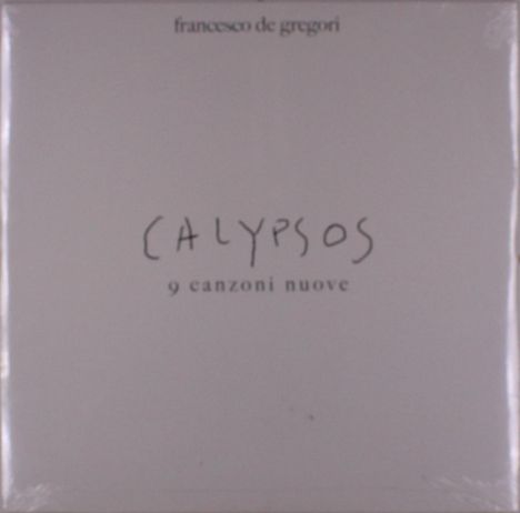 Francesco De Gregori: Calypsos (9 Canzoni Nuove), LP