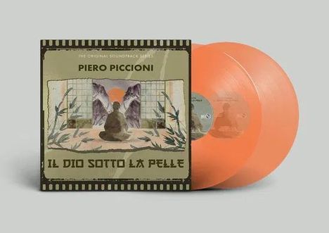 Piero Piccioni: Il Dio Sotto La Pelle (O.S.T.) (180g) (Limited Numbered Edition) (Orange Vinyl), 2 LPs und 1 CD
