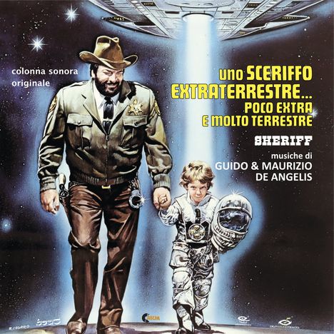 Filmmusik: Uno Sceriffo Extraterrestre Poco Extra E Molto Terrestre (DT: Der Große mit seinem außerirdischen Kleinen), CD