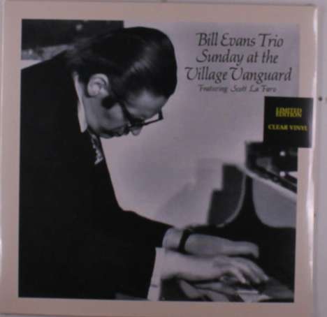 Bill Evans (Piano) (1929-1980): Sunday At The Village Vanguard (Limited Edition) (Clear Vinyl), LP