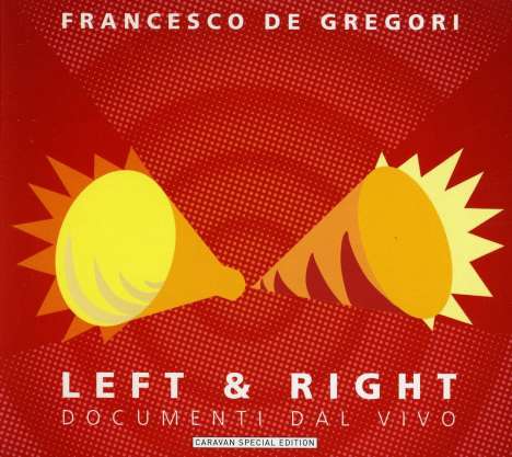Francesco De Gregori: Left &amp; Right: Documenti Dal Vivo (Special Edition), CD