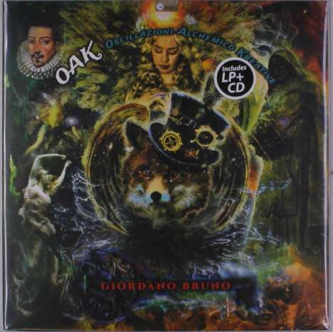 Oak: Giordano Bruno, 2 LPs und 1 CD