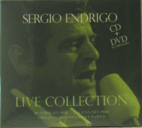 Sergio Endrigo: Live Collection, 1 CD und 1 DVD
