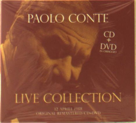 Paolo Conte: Live Collection 1988, 1 CD und 1 DVD