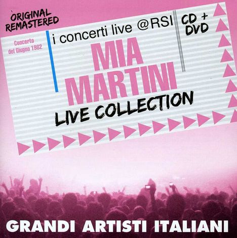 Mia Martini: Live Collection, 1 CD und 1 DVD