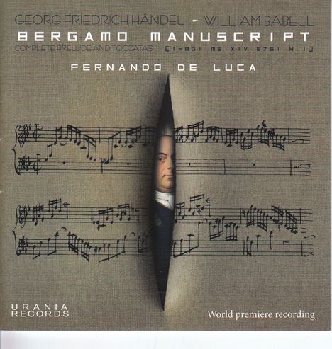 Georg Friedrich Händel (1685-1759): Cembalowerke (Bergamo Manuscript), CD