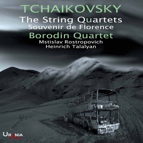 Peter Iljitsch Tschaikowsky (1840-1893): Streichquartette Nr.1-3, 2 CDs