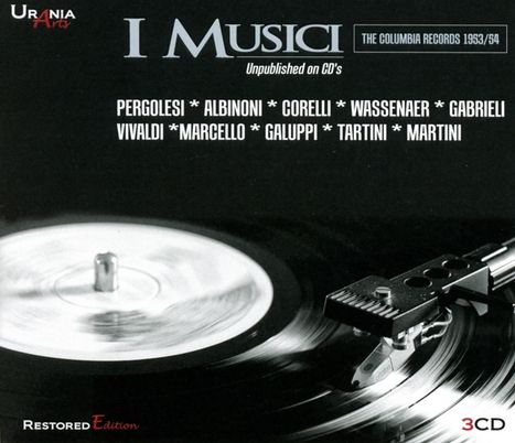 I Musici - The Columbia Records 1953/1954, 3 CDs