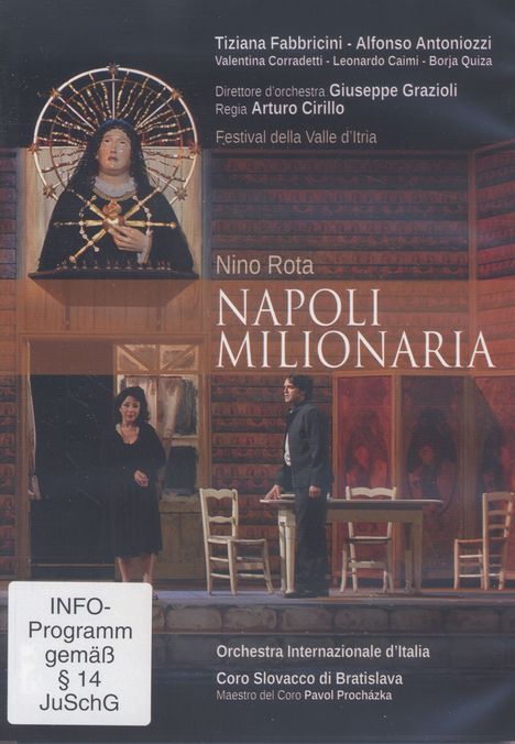 Nino Rota (1911-1979): Napoli Milionaria, DVD