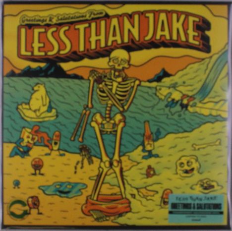 Less Than Jake: Greetings &amp; Salutations (Limited Edition) (Aquamarine Vinyl), LP