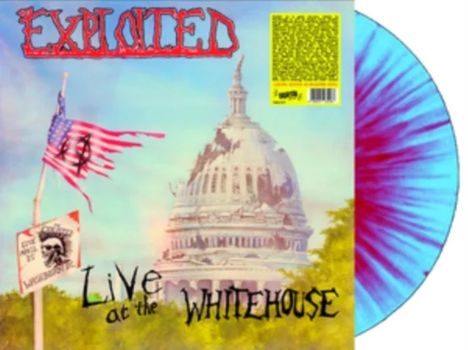 The Exploited: Live At The Whitehouse (Splatter Vinyl), LP
