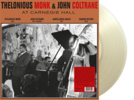 Thelonious Monk &amp; John Coltrane: At Carnegie Hall (Numbered Edition) (Clear Vinyl), LP