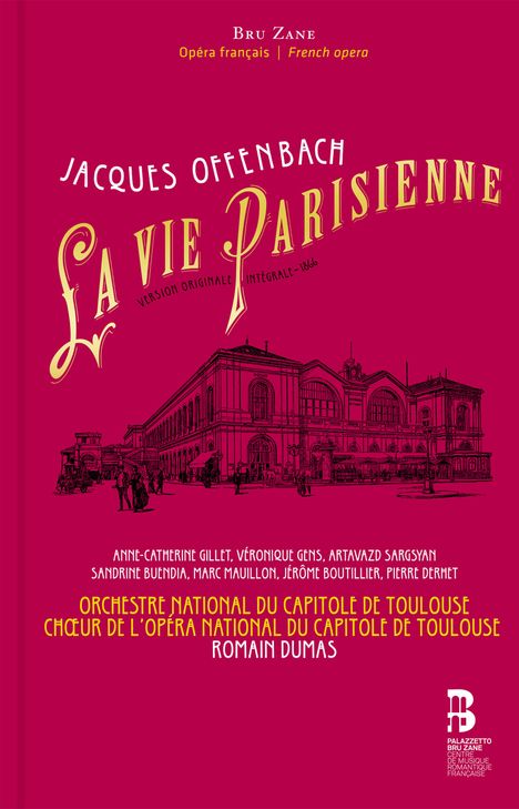 Jacques Offenbach (1819-1880): La Vie Parisienne (Deluxe-Ausgabe im Buch), 2 CDs