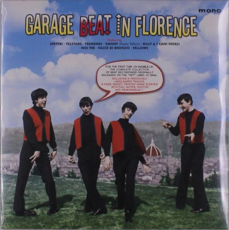 Garage Beat In Florence - The Complete 1966 Singles Collection (mono), 2 LPs