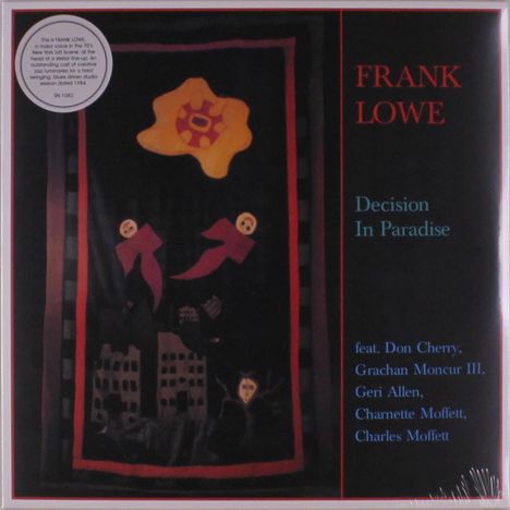 Frank Lowe (1943-2003): Decision In Paradise, LP