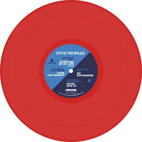 David Morales: Rise Album Sampler (Red Vinyl), LP