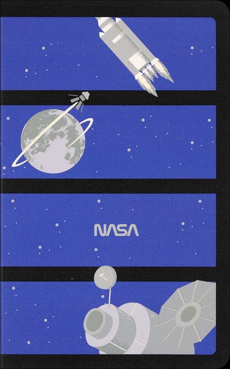 Moleskine Nasa-inspiriertes Volant Journal, L/A5, blanko, weicher Einband, Diverse