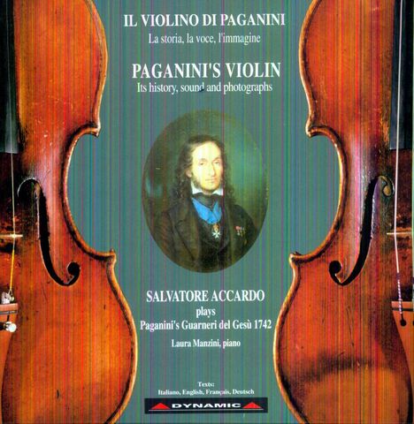 Salvatore Accardo spielt Paganinis Violine, 2 CDs