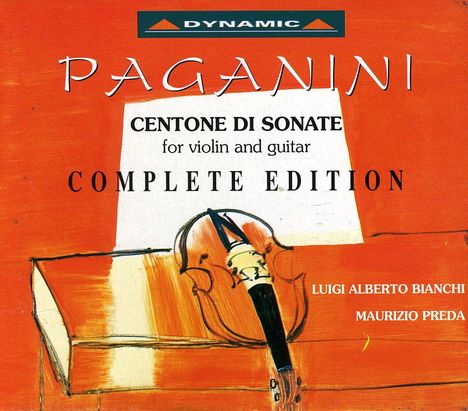 Niccolo Paganini (1782-1840): Centone di Sonate für Violine &amp; Gitarre (Gesamtaufnahme), 3 CDs
