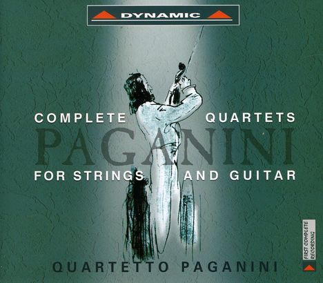 Niccolo Paganini (1782-1840): Gitarrenquartette Nr.1-15, 5 CDs