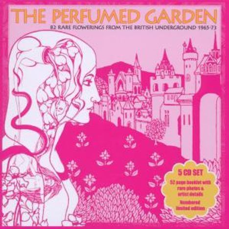 The Perfumed Garden: 82 Rare Flowerings From The British Underground 1965 - 1973, 5 CDs