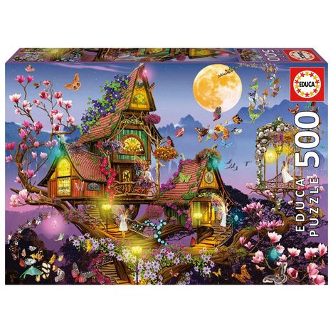 Mgl: Educa - Elfenhaus - Puzzle 500 Teile, Diverse