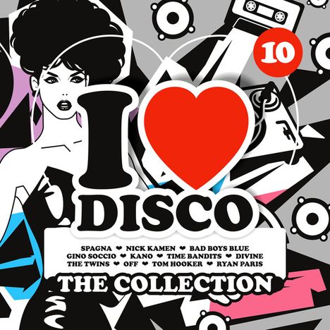 I Love Disco Vol.10, 2 CDs