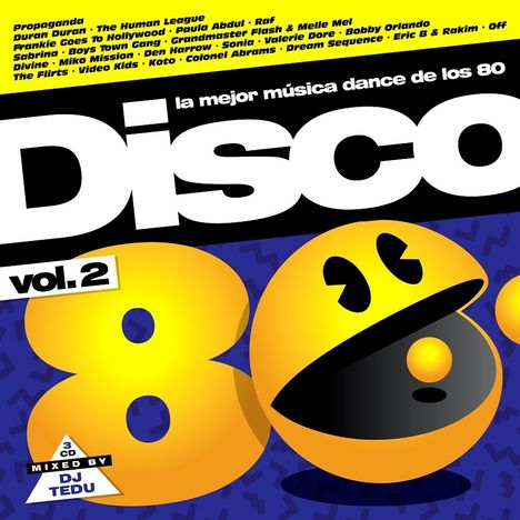 Disco 80 Vol. 2 Meshup Megamix By DJ Tedu, 3 CDs