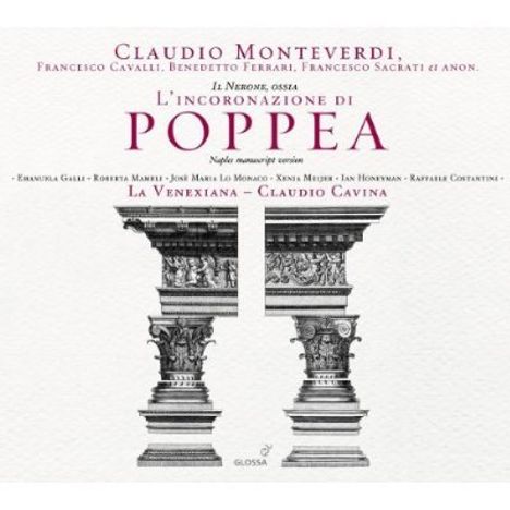 Claudio Monteverdi (1567-1643): L'incoronazione di Poppea (Deluxe-Ausgabe im Buch / französische Version), 3 CDs