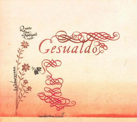 Carlo Gesualdo von Venosa (1566-1613): Madrigali Buch 4, CD