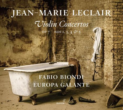 Jean Marie Leclair (1697-1764): Violinkonzerte op.7 Nr.1-3,5, CD