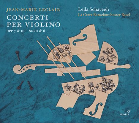 Jean Marie Leclair (1697-1764): Violinkonzerte op.7 Nr.2 &amp; 6;op.10 Nr.2 &amp; 6, CD