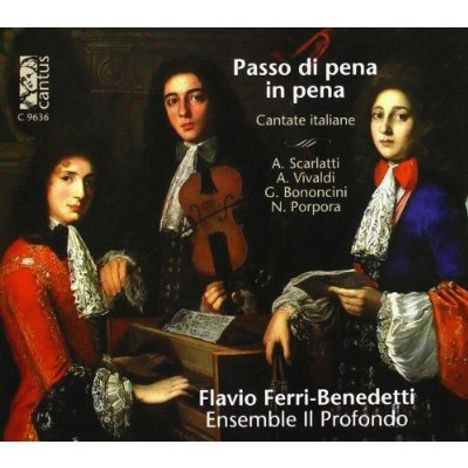 Flavio Ferri-Benedetti - Passo di pena in pena (Cantate italiane), CD