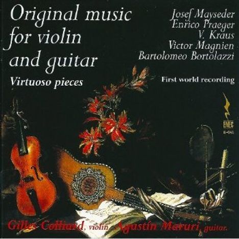 Gilles Colliard - Musik for Violine &amp; Gitarre, CD