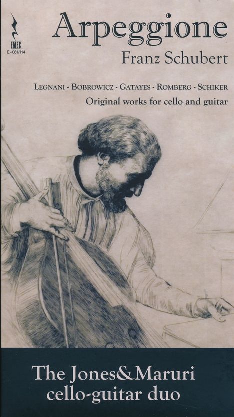 The Jones & Maruri Cello-Guitar Duo, CD