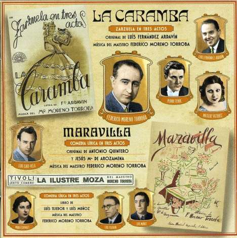 Musical: La Caramba / Maravilla / La Ilustre Moza, CD