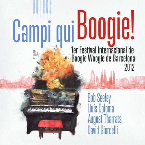 Campi Qui Boogie!: Live 2012, CD