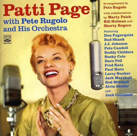 Patti Page: With Pete Rugolo & Orchestra, CD