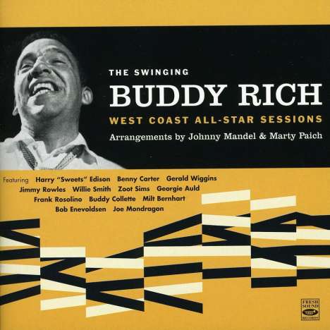 Buddy Rich (1917-1987): The Swinging Buddy Rich: West Coast All-Star Sessions, CD