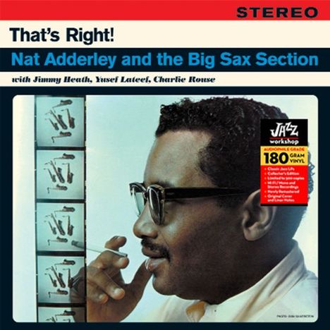 Nat Adderley (1931-2000): That's Right! (remastered) (180g) (Limited Edition), LP
