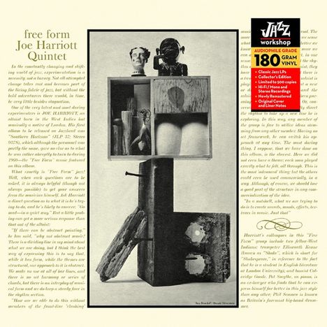 Joe Harriott (1928-1973): Free Form (remastered) (180g) (Limited-Edition), LP