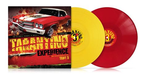 Filmmusik: The Tarantino Experience Take 3 (Limited Edition) (Solid Yellow &amp; Red Vinyl), 2 LPs