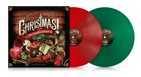 Christmas - The Complete Songbook (Transparent Red &amp; Green Vinyl), 2 LPs