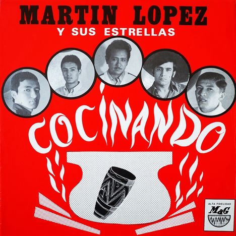 Martin Lopez/ Su Estrellas: Cocinando, LP