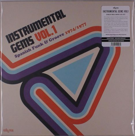 Instrumental Gems Vol. 1 (remastered) (Limited Numbered Edition), LP