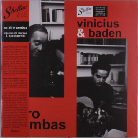 Vinicius De Moraes & Baden Powell: Os Afro Sambas (Reissue), LP