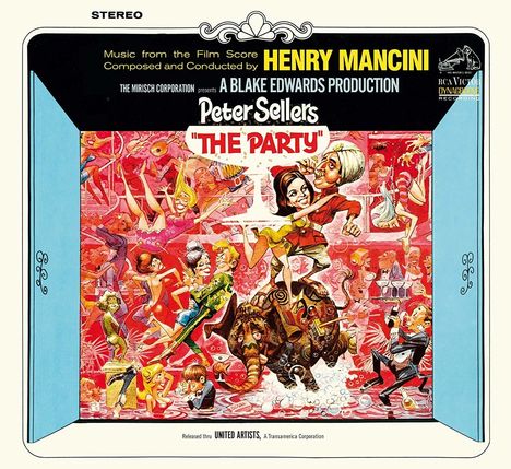 Filmmusik: The Party (DT: Der Partyschreck), LP